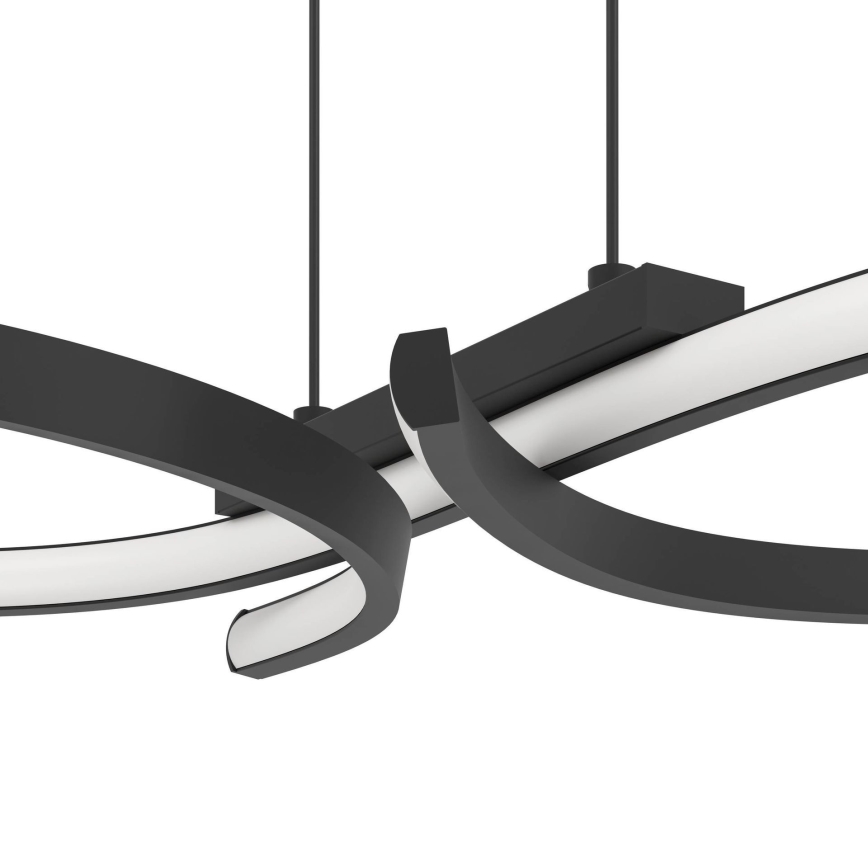 Eglo - LED Csillár zsinóron LED/21W/230V 3000K fekete