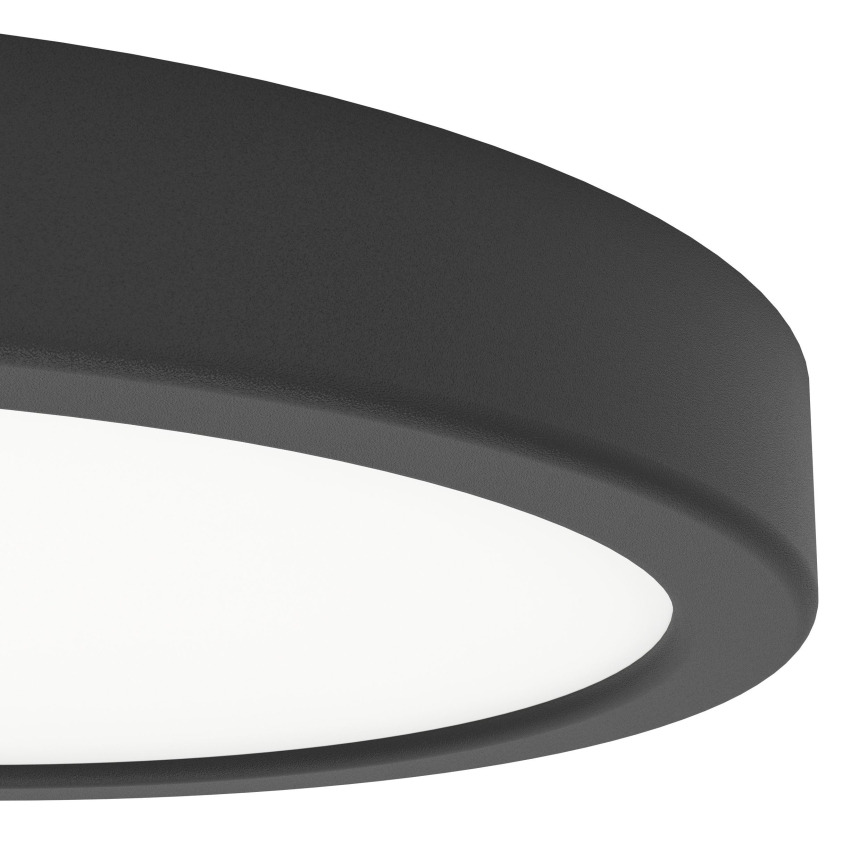 Eglo - LED mennyezeti lámpa FUEVA LED/11,5W/230V 2700/4000/6500K átm. 21,1 cm fekete
