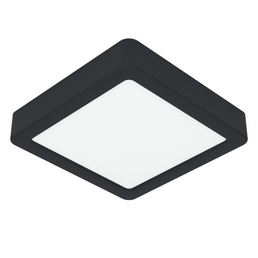 Eglo - LED mennyezeti lámpa LED/7W/230V 2700/4000/6500K 15x15cm fekete