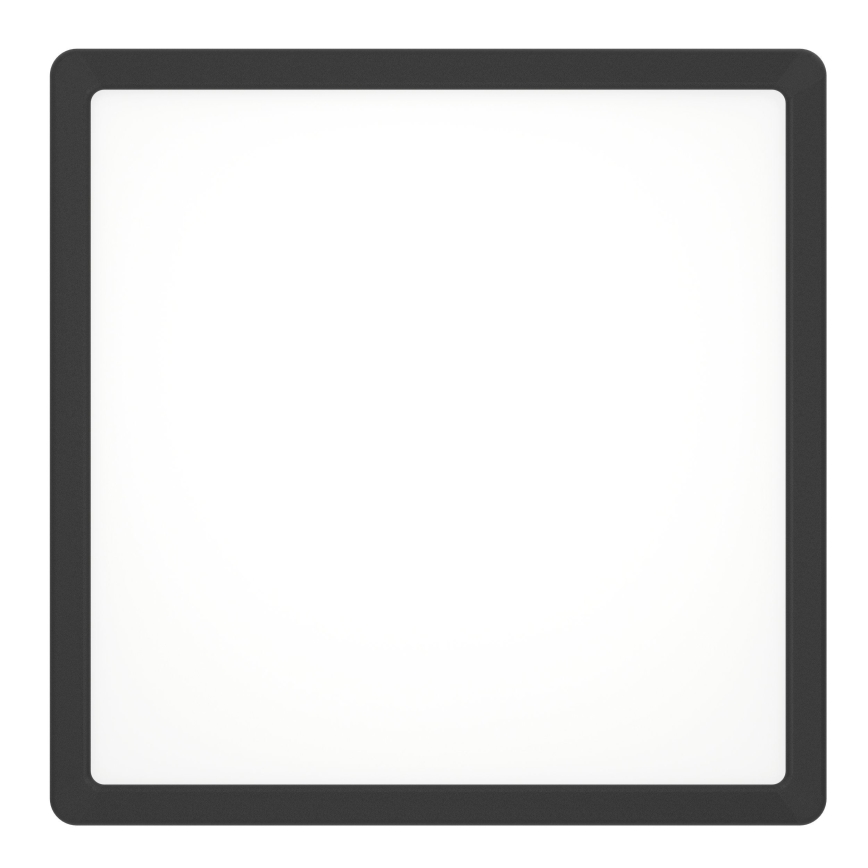 Eglo - LED Mennyezeti lámpa LED/13W/230V 2700/4000/6500K 29x29cm fekete