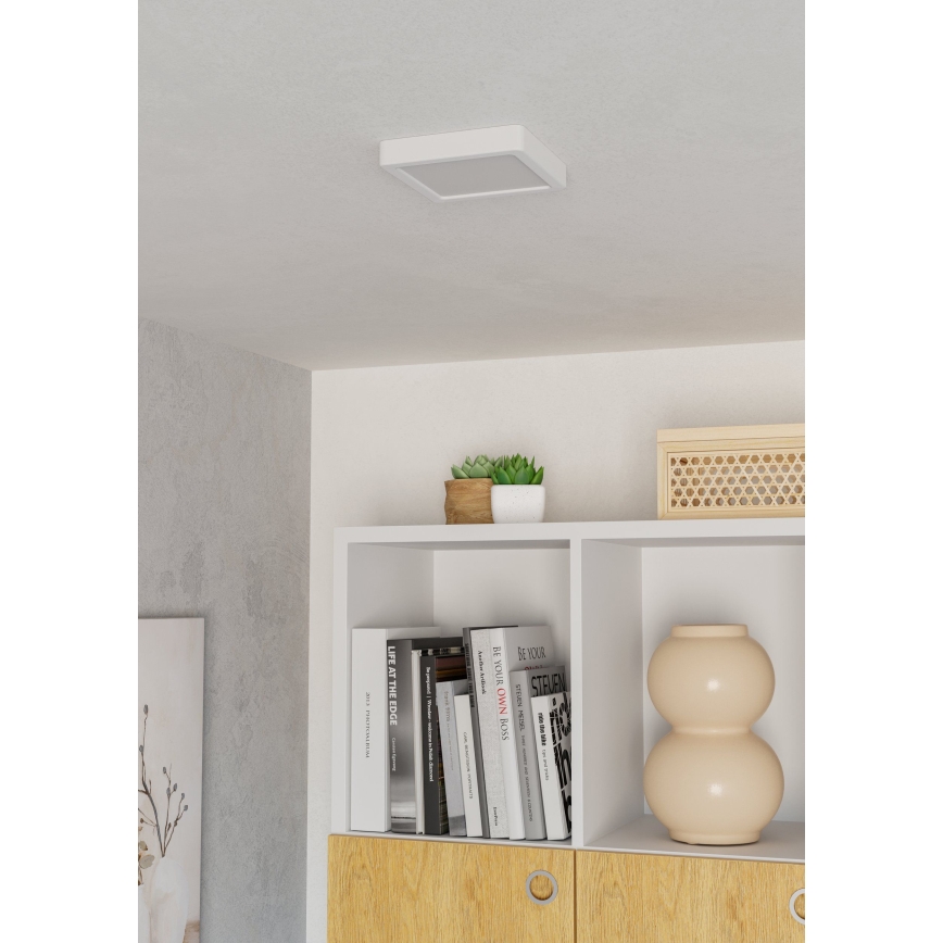 Eglo - LED mennyezeti lámpatest LED/7W/230V 2700/4000/6500K 15x15 cm fehér
