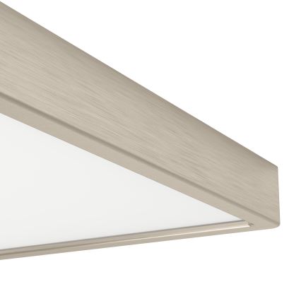 Eglo - LED mennyezeti lámpatest LED/13W/230V 2700/4000/6500K 29x29 cm matt króm