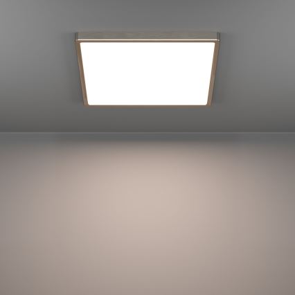 Eglo - LED mennyezeti lámpa LED/17,5W/230V 2700/4000/6500K 39x39 cm matt króm