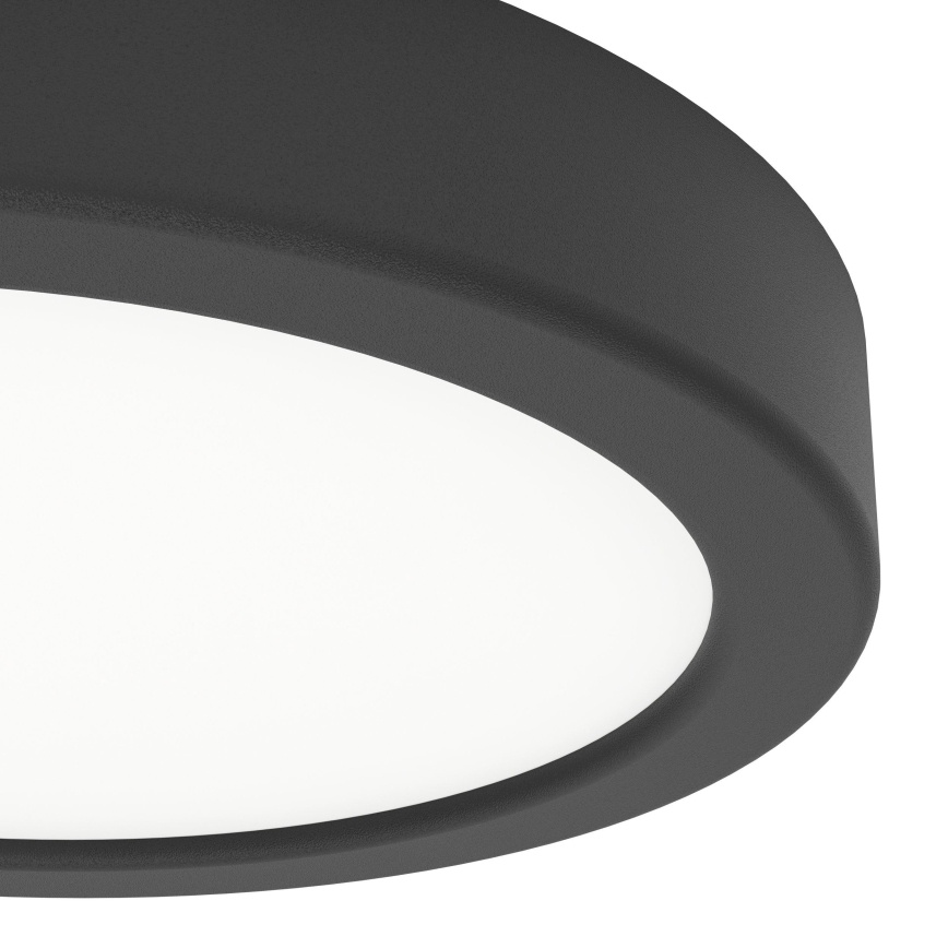 Eglo - LED fürdőszobai mennyezeti lámpatest LED/7,5W/230V 2700/4000/6500K átm. 16,6 cm IP44 fekete