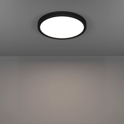 Eglo - LED fürdőszobai mennyezeti lámpa LED/14,2W/230V 2700/4000/6500K átm. 27,8 cm IP44 fekete