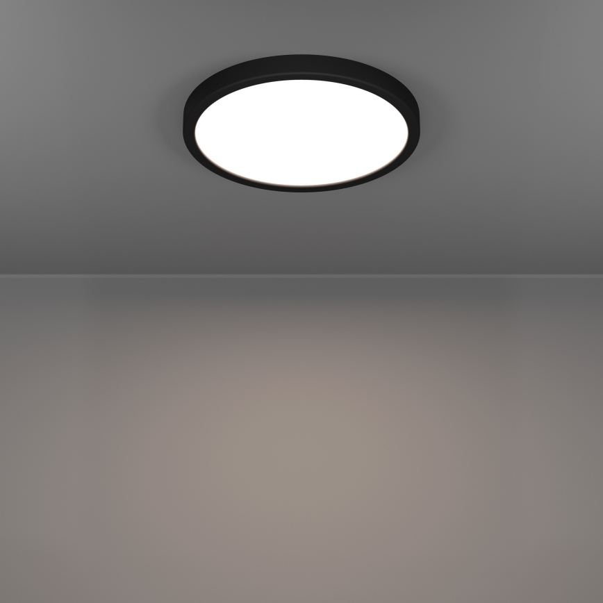 Eglo - LED fürdőszobai mennyezeti lámpa LED/14,2W/230V 2700/4000/6500K átm. 27,8 cm IP44 fekete