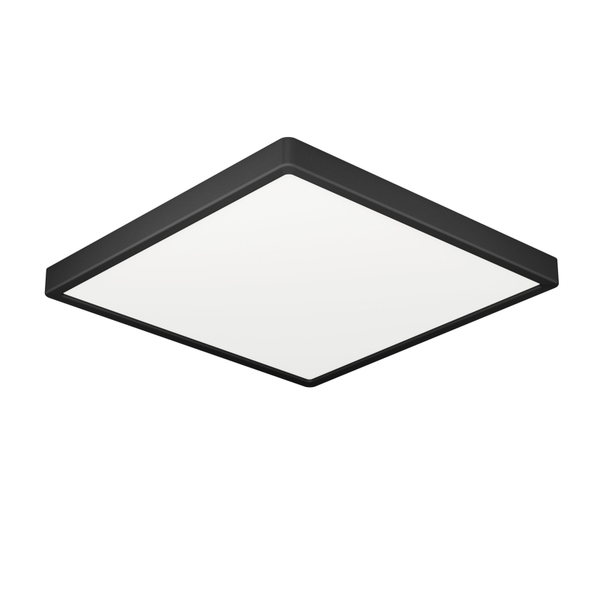 Eglo - LED fürdőszobai mennyezeti lámpa LED/10,5W/230V 2700/4000/6500K 22x22 cm IP44 fekete