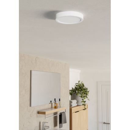 Eglo - LED fürdőszobai mennyezeti lámpatest LED/7,5W/230V 2700/4000/6500K átm. 16,6 cm IP44 fehér