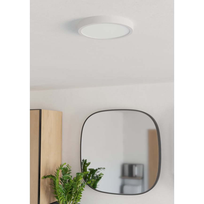 Eglo - LED fürdőszobai mennyezeti lámpa LED/11,5W/230V 2700/4000/6500K átm. 21,1 cm IP44 fehér