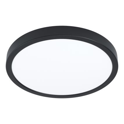 Eglo - LED RGBW fényerőszabályozható fürdőszobai mennyezeti lámpatest LED/14,3W/230V 2700-6500K átm. 27,8cm IP44 fekete