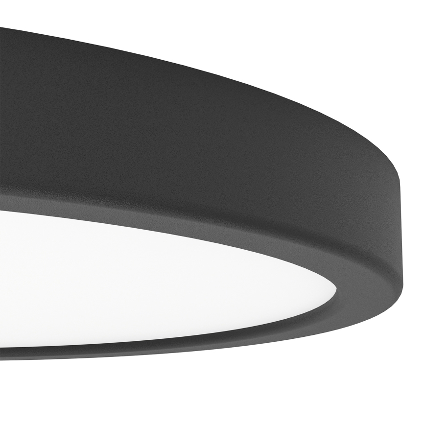 Eglo - LED RGBW fényerőszabályozható fürdőszobai mennyezeti lámpatest LED/14,3W/230V 2700-6500K átm. 27,8cm IP44 fekete