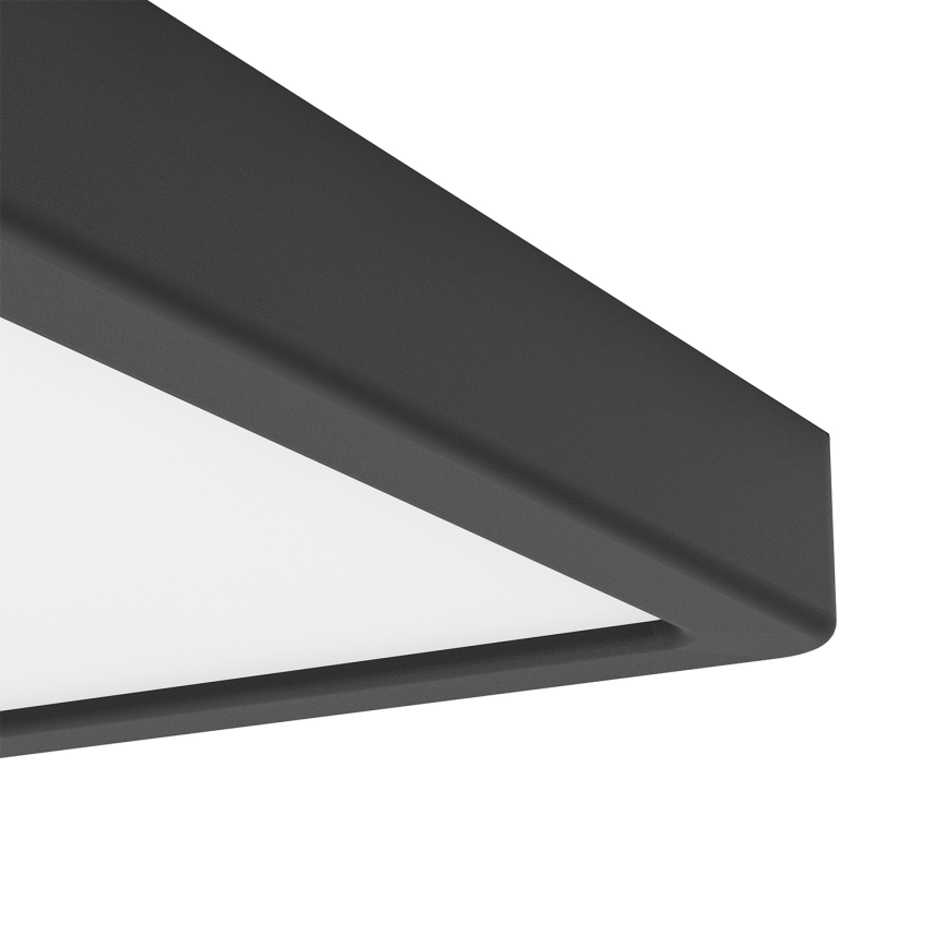 Eglo - RGBW LED dimmelhető fürdőszobai mennyezeti lámpatest LED/10,5W/230V 2700-6500K 22x22 cm IP44 fekete