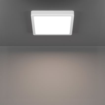 Eglo - LED RGBW Dimmelhető fürdőszobai mennyezeti lámpatest LED/10,5W/230V 2700-6500K 22x22 cm IP44 fehér