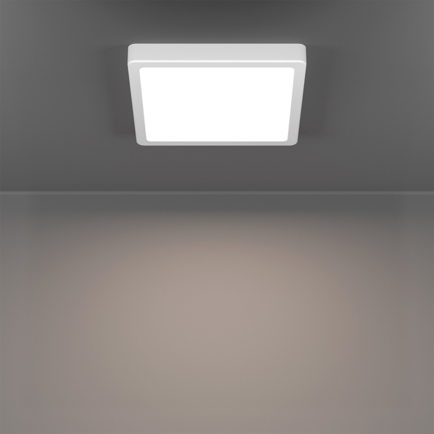 Eglo - LED RGBW Dimmelhető fürdőszobai mennyezeti lámpatest LED/10,5W/230V 2700-6500K 22x22 cm IP44 fehér