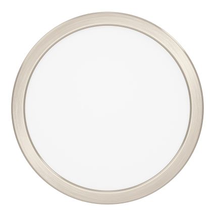 Eglo - LED RGBW Dimmelhető fürdőszobai mennyezeti lámpatest LED/11,2W/230V 2700-6500K átm. 21,1 cm IP44 matt króm