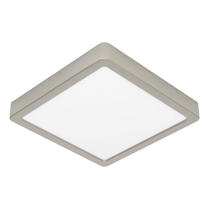 Eglo - LED RGBW Dimmelhető fürdőszobai mennyezeti lámpa LED/10,5W/230V 2700-6500K 22x22 cm IP44 matt króm