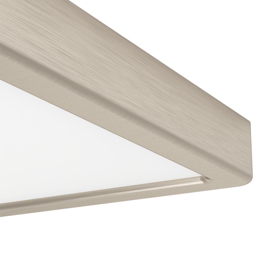 Eglo - LED RGBW Dimmelhető fürdőszobai mennyezeti lámpa LED/10,5W/230V 2700-6500K 22x22 cm IP44 matt króm