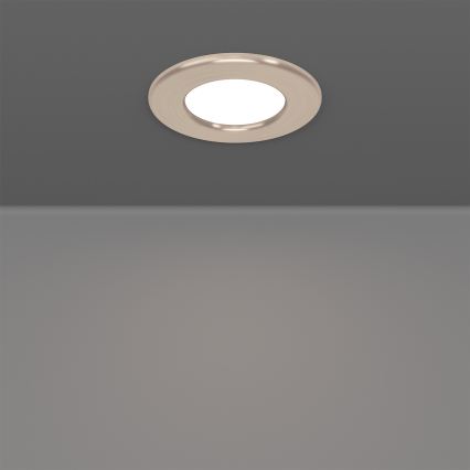 Eglo - 3 darabos szett: beépíthető mennyezeti LED lámpa LED/3,7W/230V 2700/4000/6500K Ø 8,8 cm matt króm