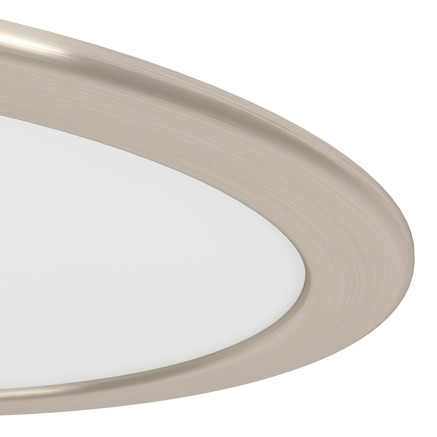 Eglo - LED beépíthető mennyezeti lámpa LED/18,5W/230V 2700/4000/6500K Ø 21,6 cm matt króm