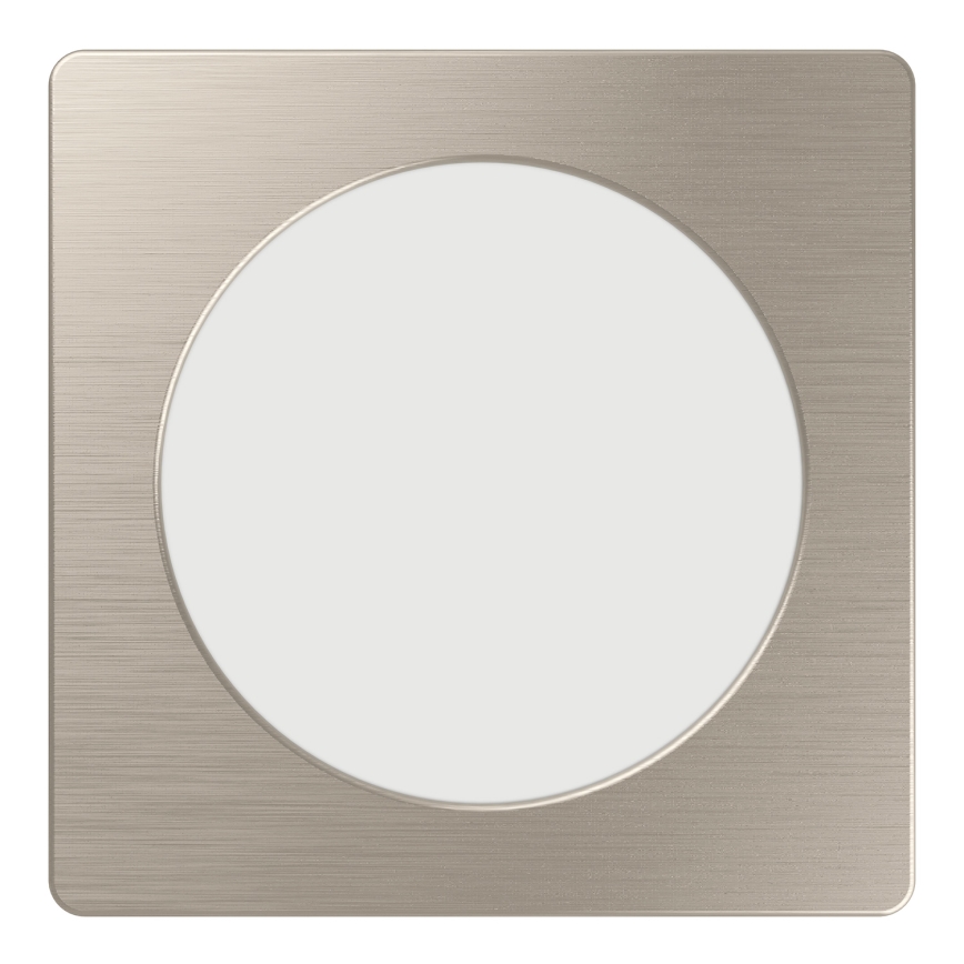 Eglo - LED beépíthető mennyezeti lámpa LED/6,3W/230V 2700/4000/6500K 11,9x11,9 cm matt króm