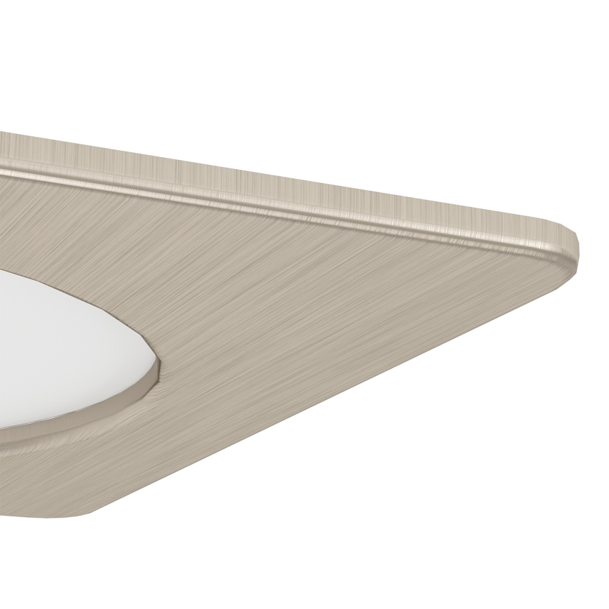 Eglo - LED beépíthető mennyezeti lámpa LED/6,3W/230V 2700/4000/6500K 11,9x11,9 cm matt króm