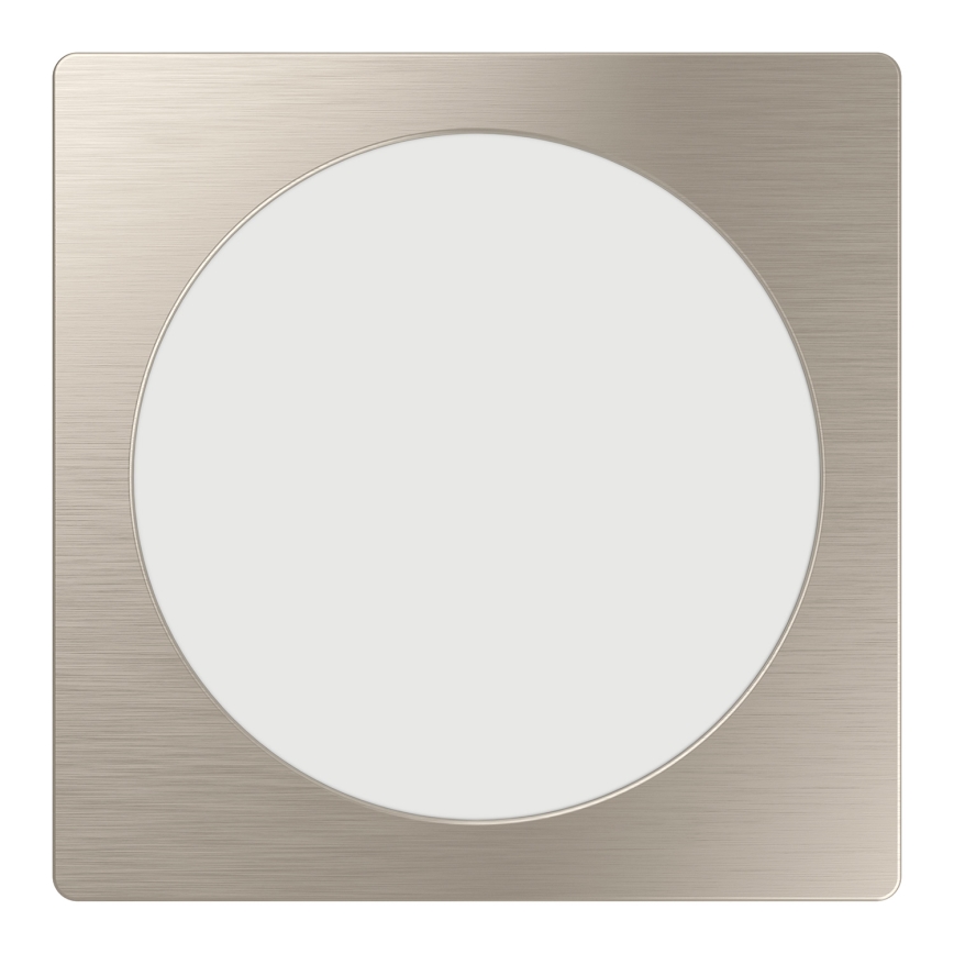 Eglo - LED süllyesztett mennyezeti lámpa LED/10,5W/230V 2700/4000/6500K 16,6x16,6 cm matt króm