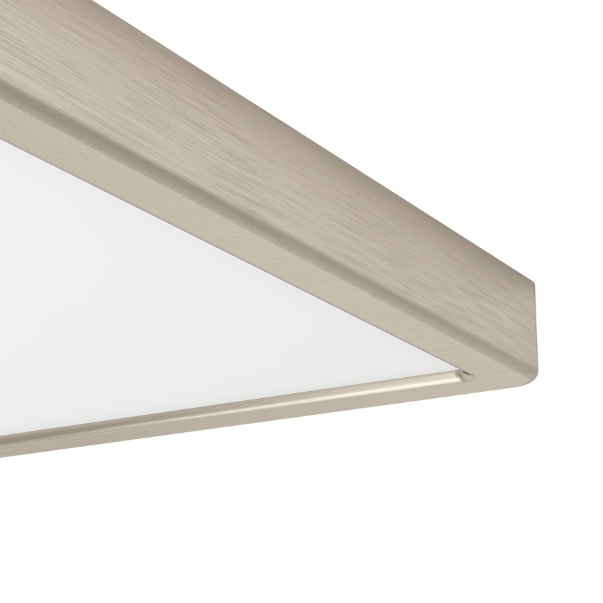 Eglo - LED RGBW Fényerőszabályozható fürdőszobai mennyezeti lámpa LED/17,8W/230V 2700-6500K 39x39 cm IP44 matt króm