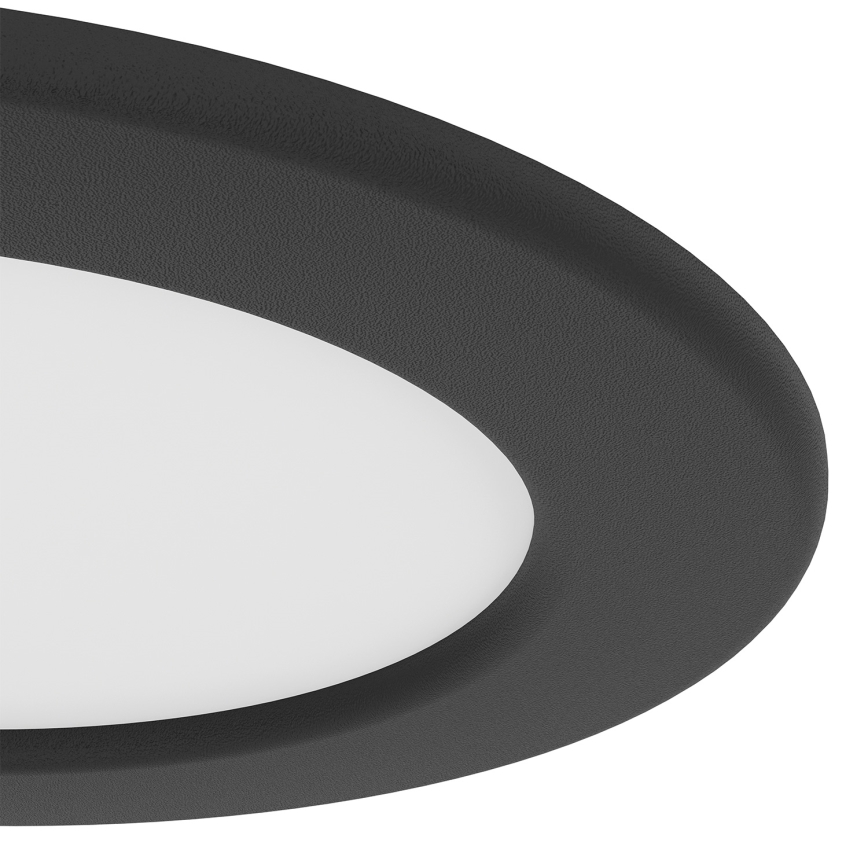 Eglo - LED RGBW Dimmelhető fürdőszobai süllyeszthető mennyezeti lámpa LED/5W/230V 2700-6500K átm. 12 cm IP44 fekete