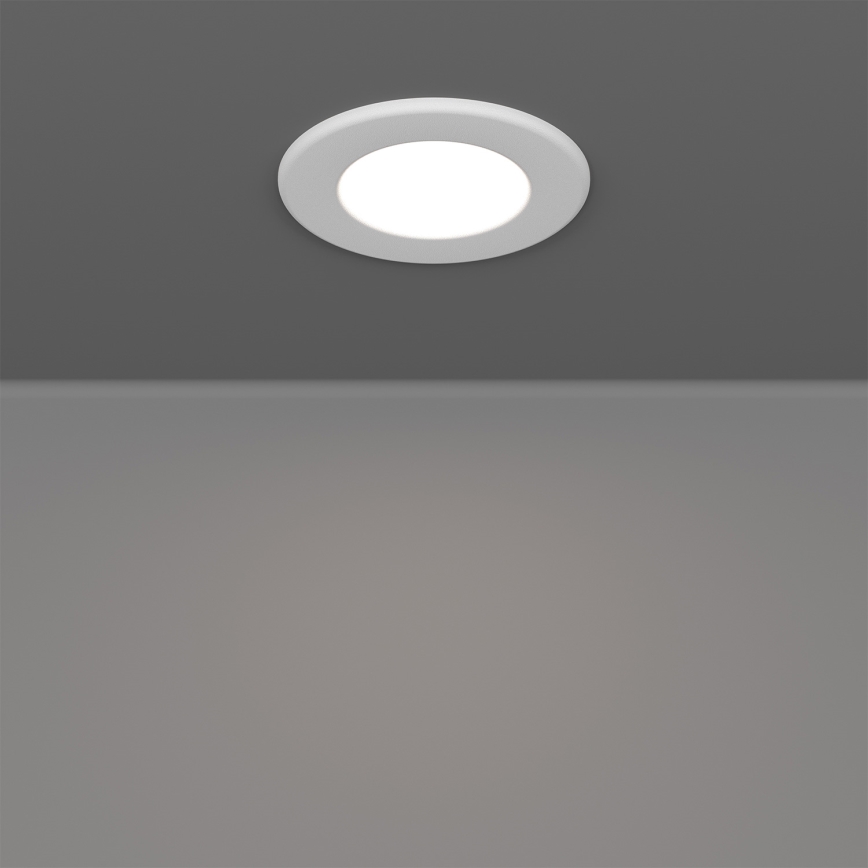 Eglo - SZETT 3xLED RGBW dimmelhető fürdőszobai süllyesztett mennyezeti lámpa LED/2,8W/230V 2700-6500K átm. 8,8 cm IP44 fehér