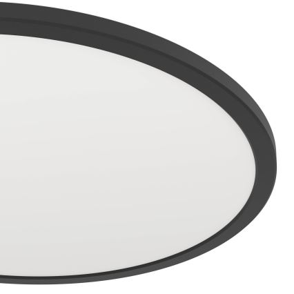 Eglo - LED fürdőszobai mennyezeti lámpa LED/16,8W/230V 2700/4000/6500K átm. 50 cm IP44 fekete