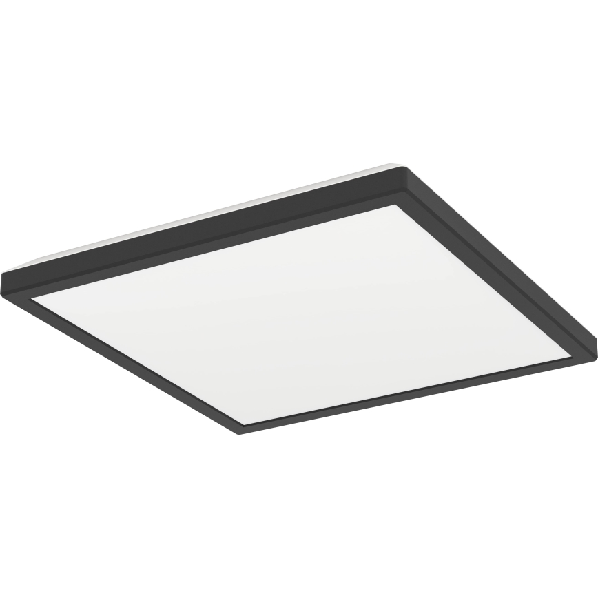 Eglo - LED fürdőszobai mennyezeti lámpa LED/13,4W/230V 2700/4000/6500K 29x29 cm IP44 fekete