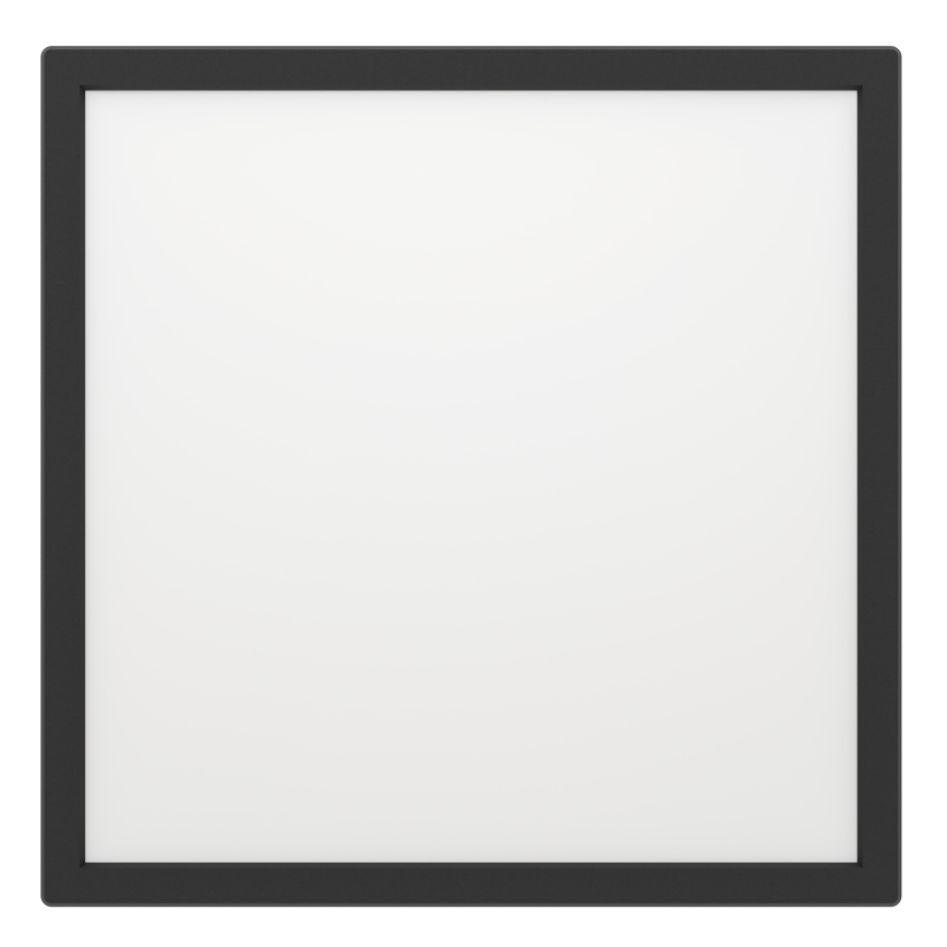 Eglo - LED fürdőszobai mennyezeti lámpa LED/13,4W/230V 2700/4000/6500K 29x29 cm IP44 fekete