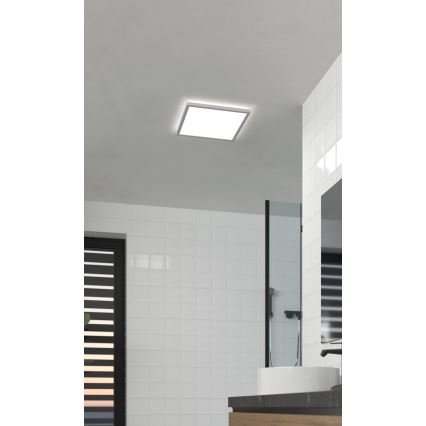 Eglo - LED Fürdőszobai mennyezeti lámpa LED/17,6W/230V 2700K/4000K/6500K 39x39 cm IP44 fehér
