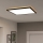 Eglo 901457 - LED Dimmelhető fürdőszobai lámpa LED/17W/230V 2700-6500K 50x50 cm IP44 fekete + távirányítás