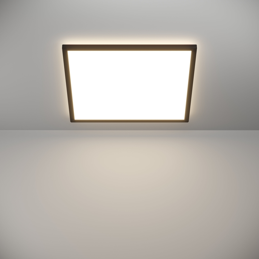 Eglo 901457 - LED Dimmelhető fürdőszobai lámpa LED/17W/230V 2700-6500K 50x50 cm IP44 fekete + távirányítás