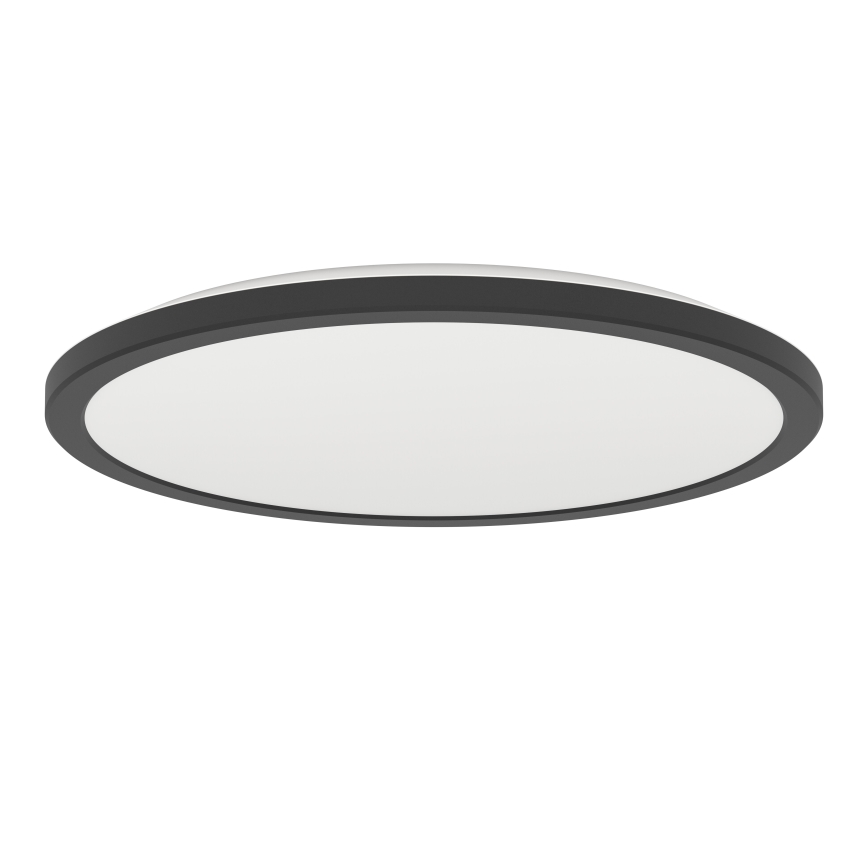 Eglo - LED RGBW Szabályozható fürdőszobai mennyezeti lámpa LED/18,5W/230V 2700-6500K pr.38,9cm IP44 fekete ZigBee