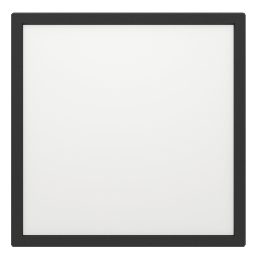 Eglo - LED RGBW Szabályozható fürdőszobai mennyezeti lámpa LED/13,4W/230V 2700-6500K 29x29 cm IP44 fekete