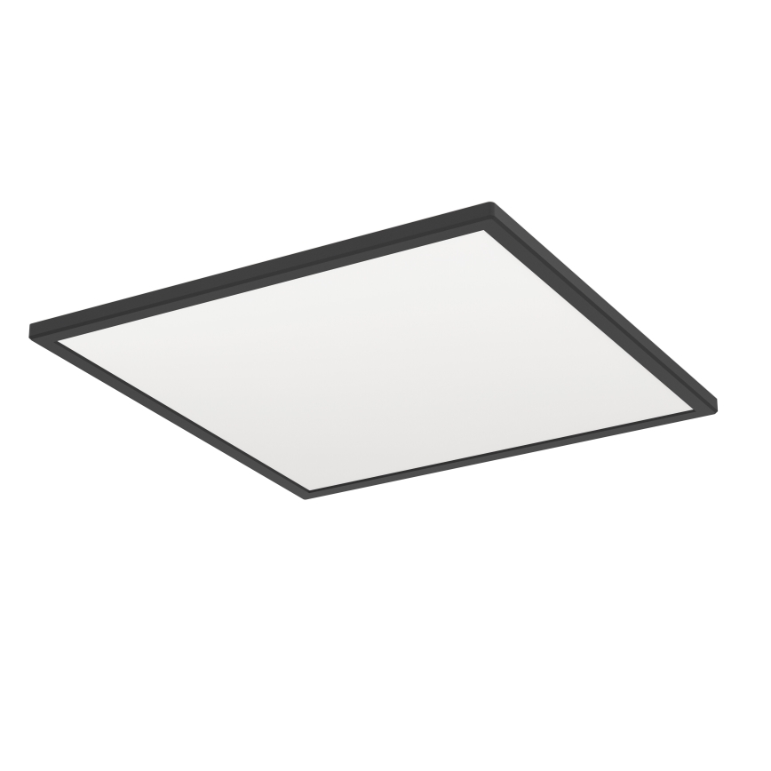 Eglo - LED RGBW Szabályozható fürdőszobai mennyezeti lámpa LED/17W/230V 2700-6500K 50x50cm IP44 fekete ZigBee