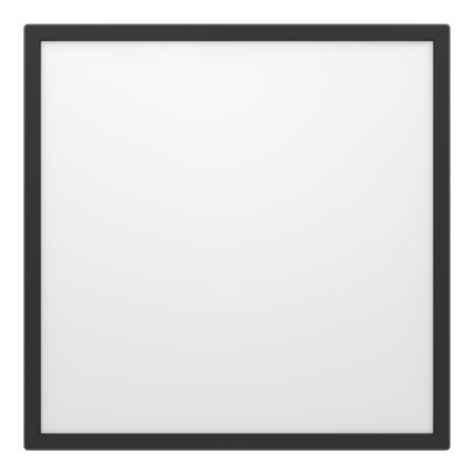 Eglo - LED RGBW Szabályozható fürdőszobai mennyezeti lámpa LED/17W/230V 2700-6500K 50x50cm IP44 fekete ZigBee