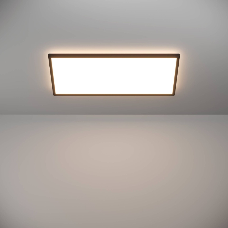 Eglo - LED RGBW Szabályozható fürdőszobai mennyezeti lámpa LED/17,2W/230V 2700-6500K 30x57cm IP44 fekete ZigBee