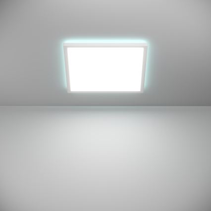 Eglo - LED RGBW dimmelhető fürdőszobai mennyezeti lámpatest LED/17,6W/230V 2700-6500K 39x39 cm IP44 fehér ZigBee