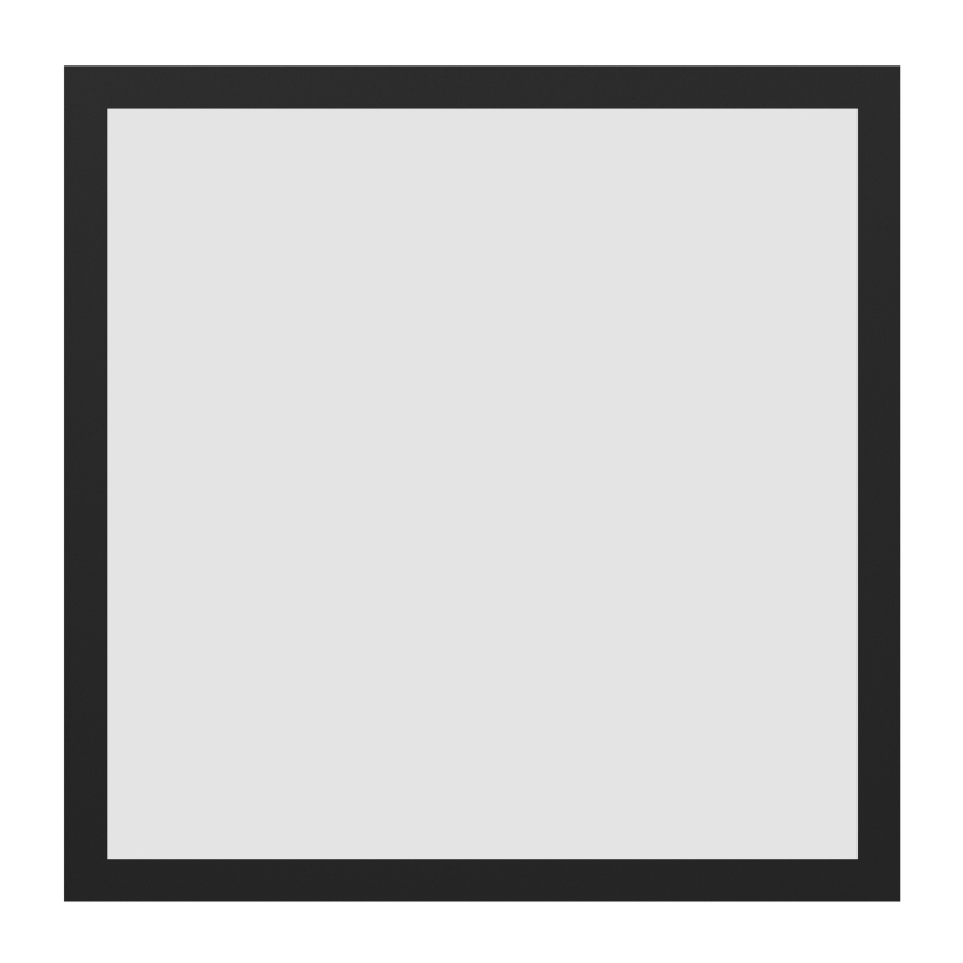 Eglo - LED RGBW dimmelhető mennyezeti lámpa LED/19W/230V 2700-6500K 40x40 cm fekete