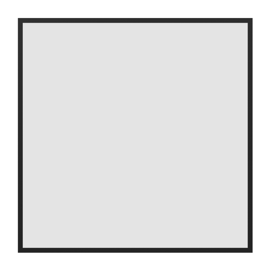 Eglo - LED RGBW Dimmelhető felületre szerelhető panel LED/33W/230V 2700-6500K 60x60 cm fekete