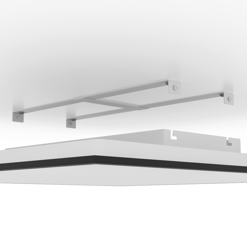 Eglo - LED RGBW Dimmelhető felületre szerelhető panel LED/33W/230V 2700-6500K 60x60 cm fekete