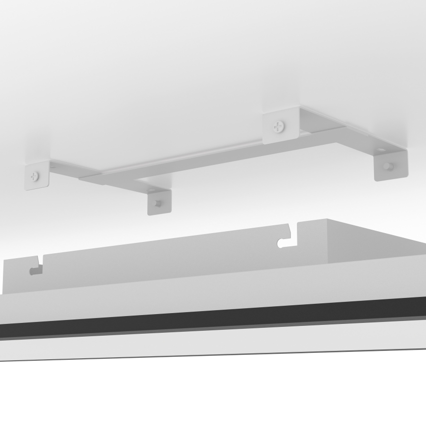 Eglo - LED RGBW dimmelhető felületre szerelhető panel LED/34W/230V 2700-6500K 120x30 cm fekete