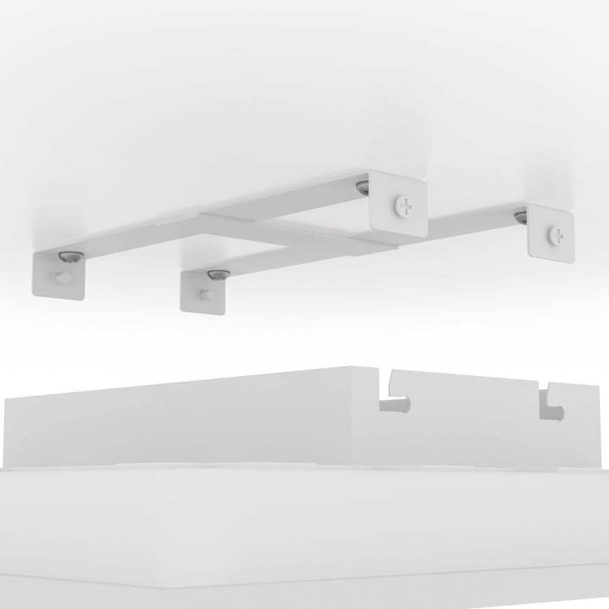 Eglo - LED RGBW dimmelhető fehér mennyezeti lámpa LED/19W/230V 2700-6500K 40x40 cm