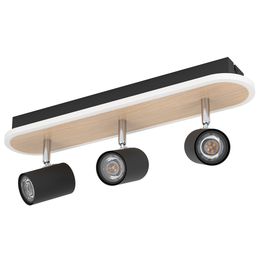 Eglo - LED spotlámpa, 20 W, 230 V, barna/fekete