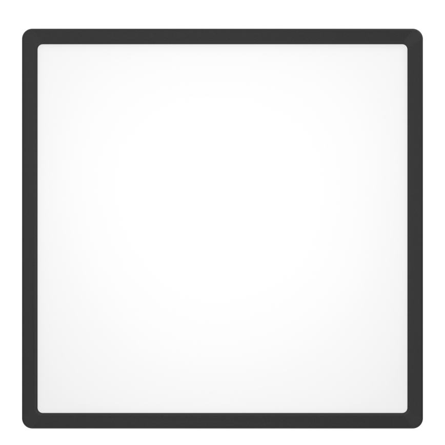 Eglo - LED RGBW dimmelhető fürdőszobai mennyezeti lámpatest LED/17,8W/230V 2700-6500K 39x39 cm IP44 fekete