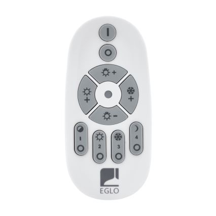 Eglo - LED Dimmelhető mennyezeti lámpatest 2xLED/17W/230V +LED/4,2W 2700-6500K + távirányító
