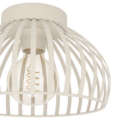 Eglo - Mennyezeti lámpa 1xE27/40W/230V átm. 28 cm krémes